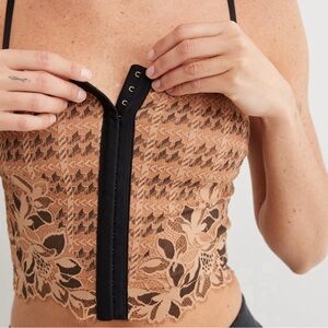 Nwt Aerie Lace Corset Bra M